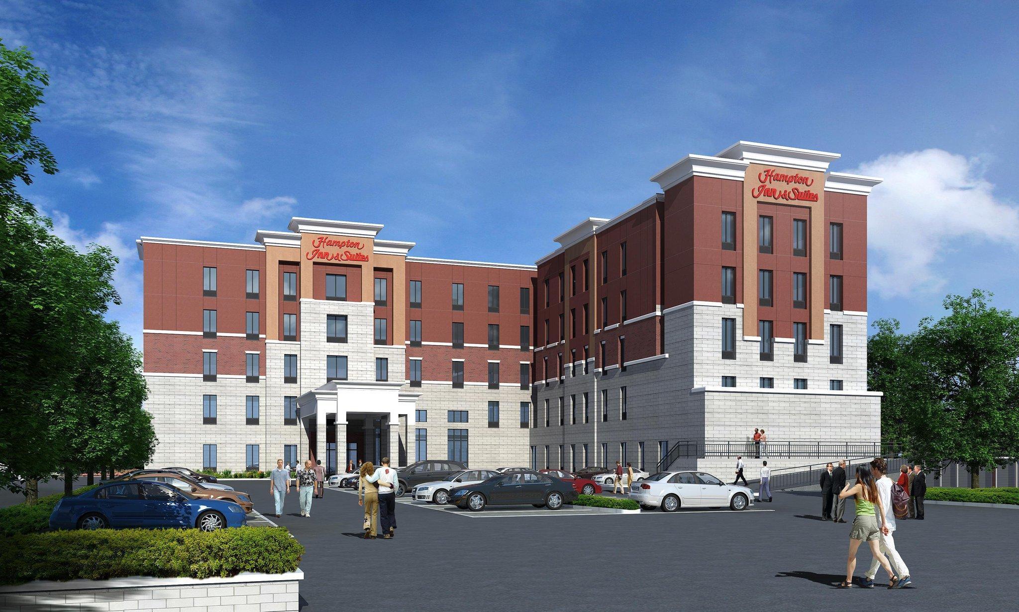 Hampton Inn & Suites Cincinnati / Uptown - University Area Exterior foto